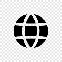 the web, the internet, the net, the web browser icon svg