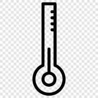 Thermometer Mist, Thermometer Stick, Thermometer Probe, Thermometer icon svg