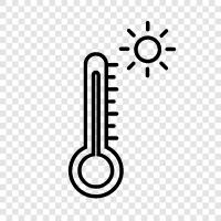 Thermometer, Fever, Infant, Children icon svg