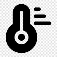 Thermometers, Temperature, weather, barometer icon svg