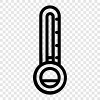 Thermos, Humidity, Measuring, Thermostat icon svg