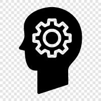 thought, consciousness, intelligence, thought process icon svg