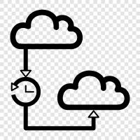 throughput, bandwidth, delay, ping icon svg