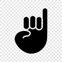 Thumb, Fingers, Hand, Finger icon svg