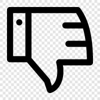 thumbs down, thumbs down sign, thumbs down signal, thumbs down sign language icon svg