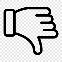 thumbs down sign, thumbs down gesture, thumbs down sign meaning, thumbs down icon svg