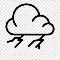 thunder, storm, rain, tornado icon svg