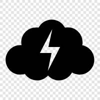 thunder, storm, hurricane, tornado icon svg