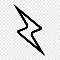 thunder, storm, weather, sky icon svg