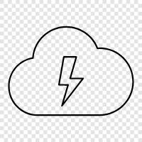 thunder, lightening, rain, tornado icon svg