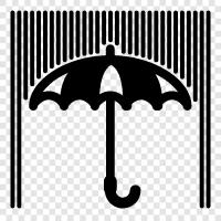 thunder, lightning, precipitation, wet icon svg