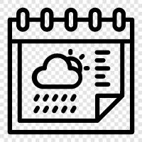 thunder, lightning, storm, precipitation icon svg