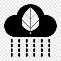 thunder, lightening, weather, precipitation icon svg