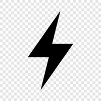 thunder, storm, lightning bolt, electric icon svg