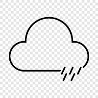 thunder, lightning, weather, forecast icon svg