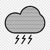 thunder, storm, hurricane, tornado icon svg