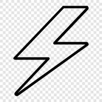 thunder, storm, weather, electricity icon svg