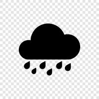 thunder, lightning, rain, drizzle icon svg