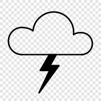 thunder, storm, weather, hurricane icon svg