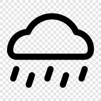 thunderstorm, rainfall, storm, flash flood icon svg