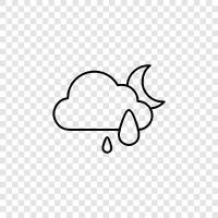 thunderstorm, weather, atmosphere, precipitation icon svg