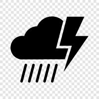 thunderstorm, lightening, heavy rain, tornado icon svg