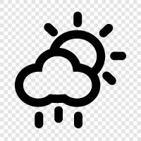 thunderstorm, clouds, wet, precipitation icon svg