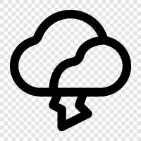 thunderstorm, weather, tornado, storm icon svg