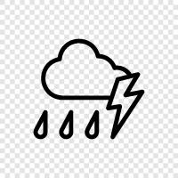 thunderstorm, tornado, heavy rain, flooding icon svg