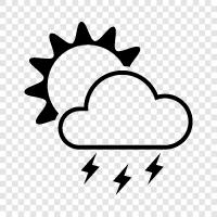 Thunderstorm, Tornado, Weather, Environment icon svg