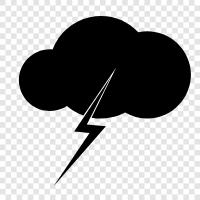 thunderstorm, rain, lightning, tornado icon svg