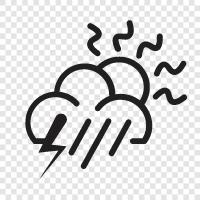 thunderstorm, storm, weather, tornado icon svg