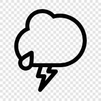 thunderstorm, rain, tornado, severe weather icon svg