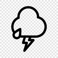 thunderstorm, tornado, rain, lightning icon svg