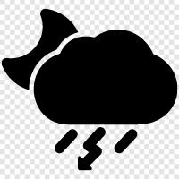 thunderstorm, heavy rain, tornado, hurricane icon svg