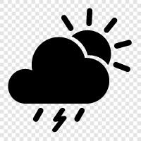 thunderstorm, weather, forecast, radar icon svg