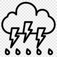 thunderstorm, lightning, heavy rain, tornado icon svg