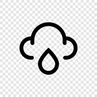 Gewitter, Regen, Schnee, Tornado symbol