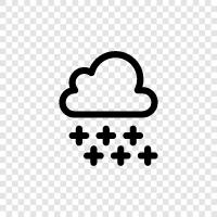 thunderstorms, rainbows, lightning, weather icon svg