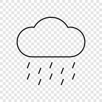 thunderstorms, rain, weather, storm icon svg