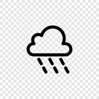 thunderstorms, rainfall, thunder, lightening icon svg