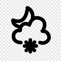 Gewitter, Tornado, Tornadouhr, Unwetter symbol