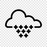 thunderstorms, rainbows, humidity, raindrops icon svg