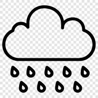 thunderstorms, flash floods, severe weather, rainfall icon svg