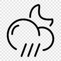 Thunderstorms, Weather, Tides, Deluge icon svg