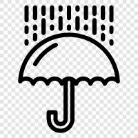 thunderstorms, rainfall, downpour, flash flooding icon svg