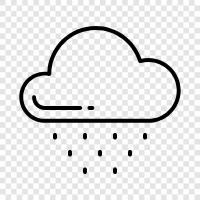 thunderstorms, precipitation, skies, atmosphere icon svg