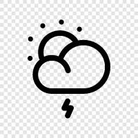 Thunderstruck, Thunder, Thunderstrike, Thunderstorm icon svg