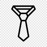 ties, men, fashion, accessories icon svg