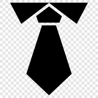 ties, neckwear, men, fashion icon svg